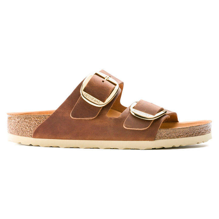 BIRKENSTOCK - WOMEN'S ARIZONA BIG BUCKLE OILED LEATHER SANDAL