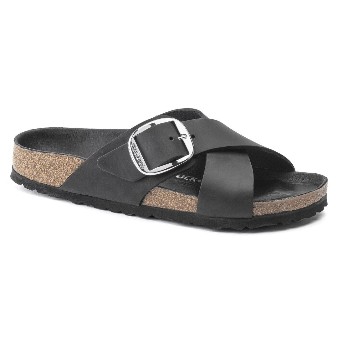 BIRKENSTOCK - SIENA BIG BUCKLE OILED SANDAL