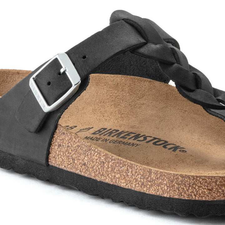 BIRKENSTOCK- WOMEN'S GIZEH OILED LEATHER SANDAL
