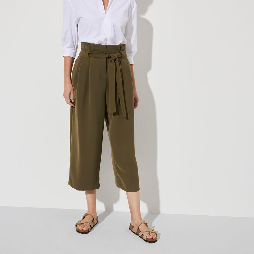 BIRKENSTOCK- WOMEN'S FRANCA SOFT FOOTBED NUBUCK LEATHER SANDAL