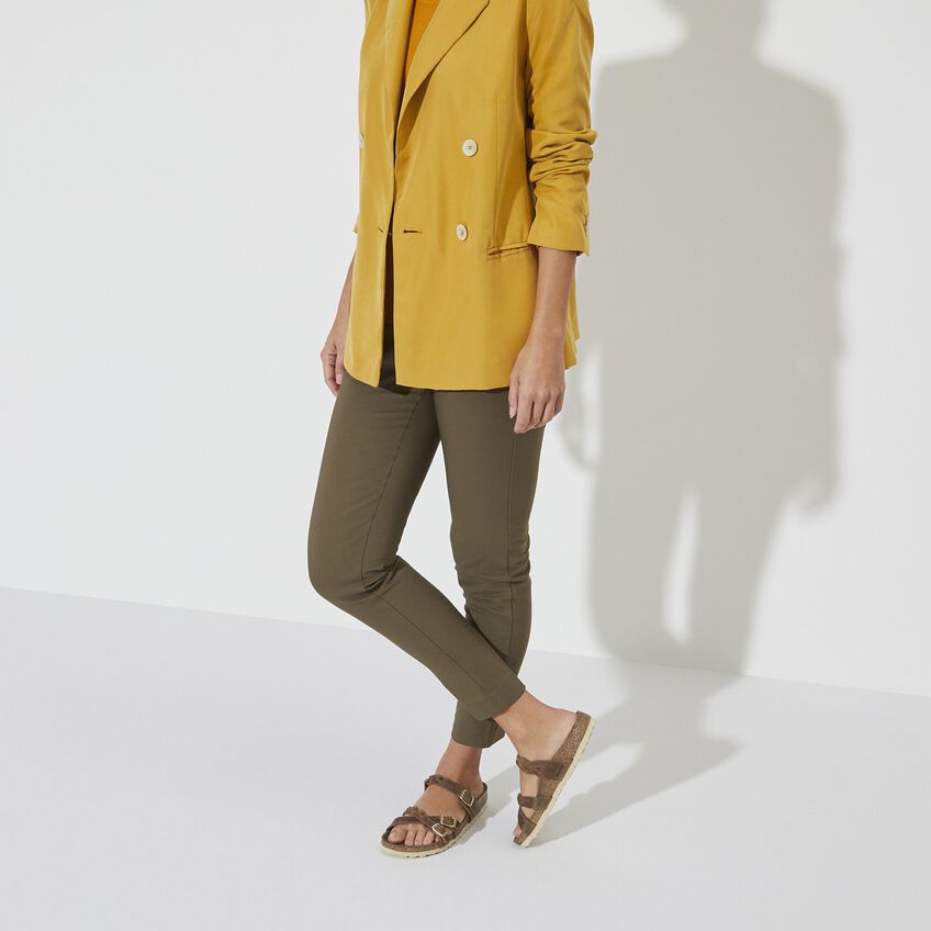 BIRKENSTOCK- WOMEN'S FRANCA BRAIDED OILED LEATHER SANDAL