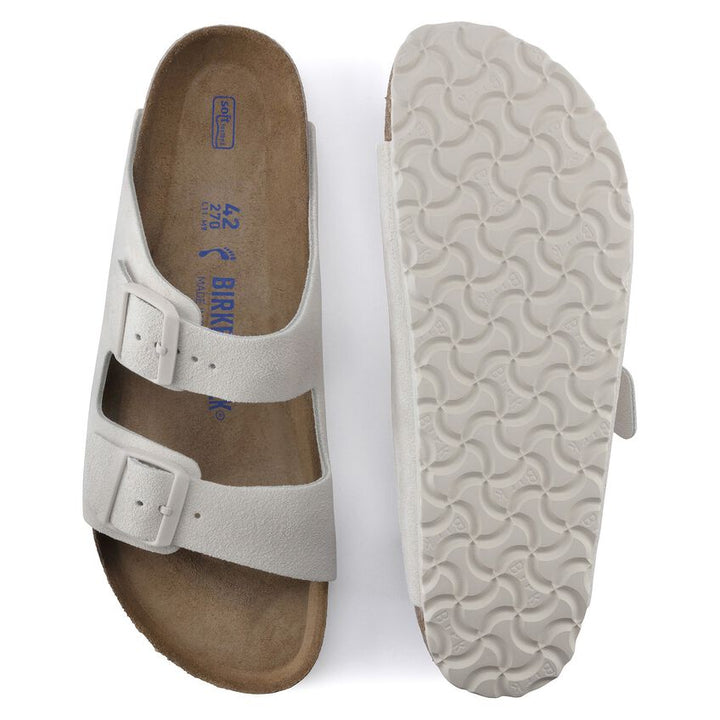 BIRKENSTOCK- WOMEN'S ARIZONA SOFT FOOTBED SUEDE LEATHER SANDAL
