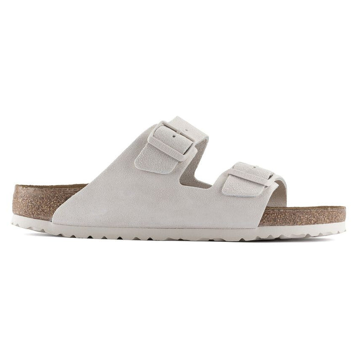 BIRKENSTOCK- WOMEN'S ARIZONA SOFT FOOTBED SUEDE LEATHER SANDAL