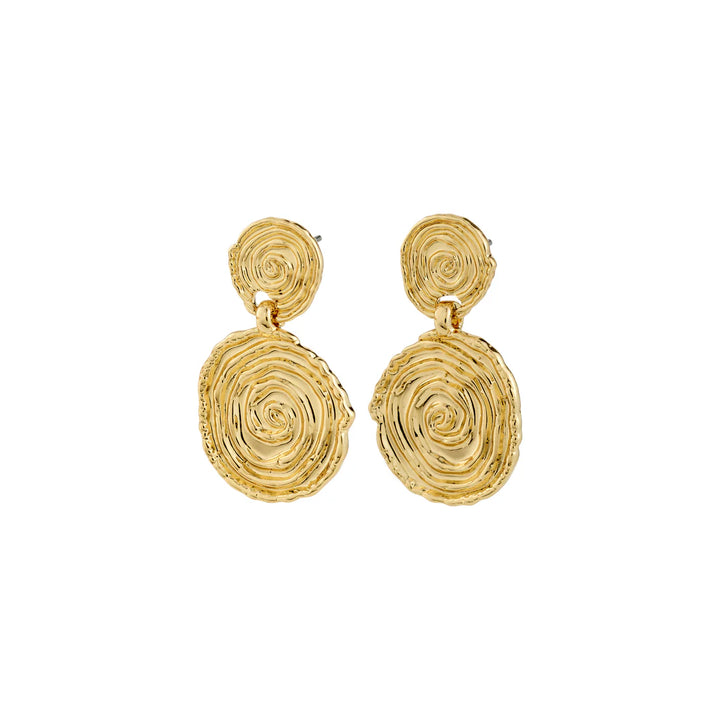 PILGRIM - EARRINGS AIR GOLD PLATED