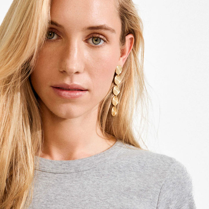 PILGRIM - *Earrings : Air : Gold Plated - Gold Plated