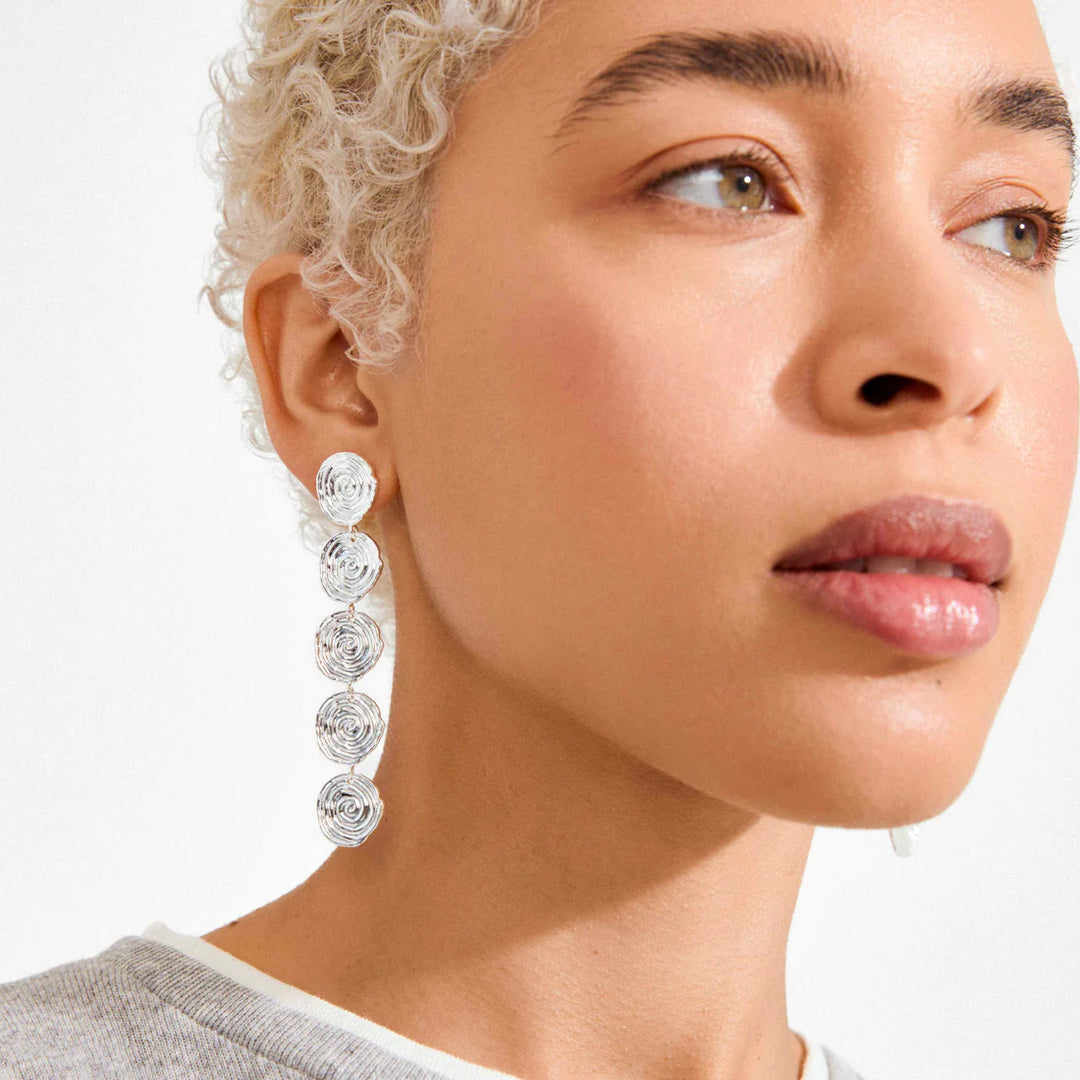 PILGRIM - *Earrings : Air : Silver Plated - Silver Plated