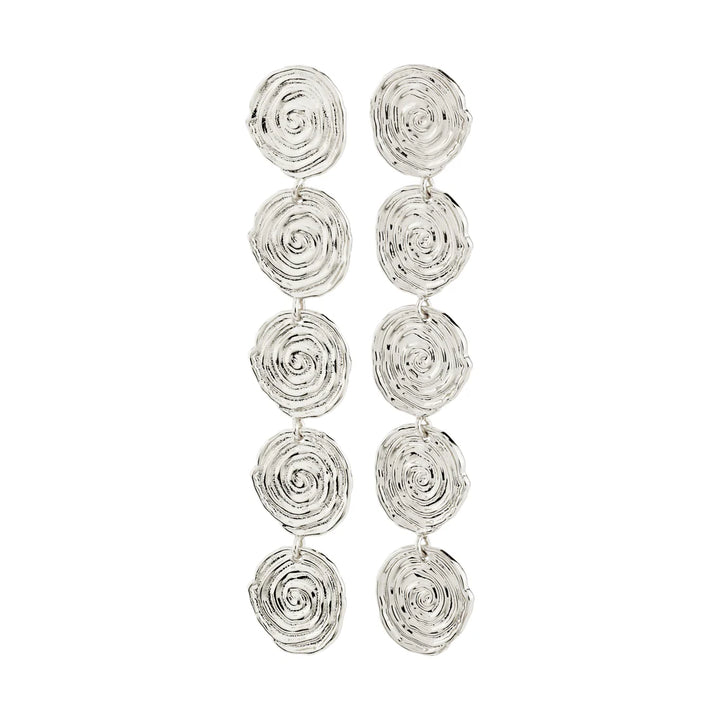 PILGRIM - *Earrings : Air : Silver Plated - Silver Plated
