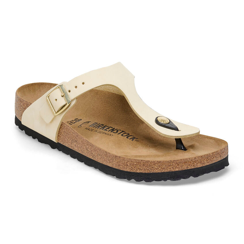 BIRKENSTOCK- WOMEN'S GIZEH NUBUCK LEATHER SANDAL