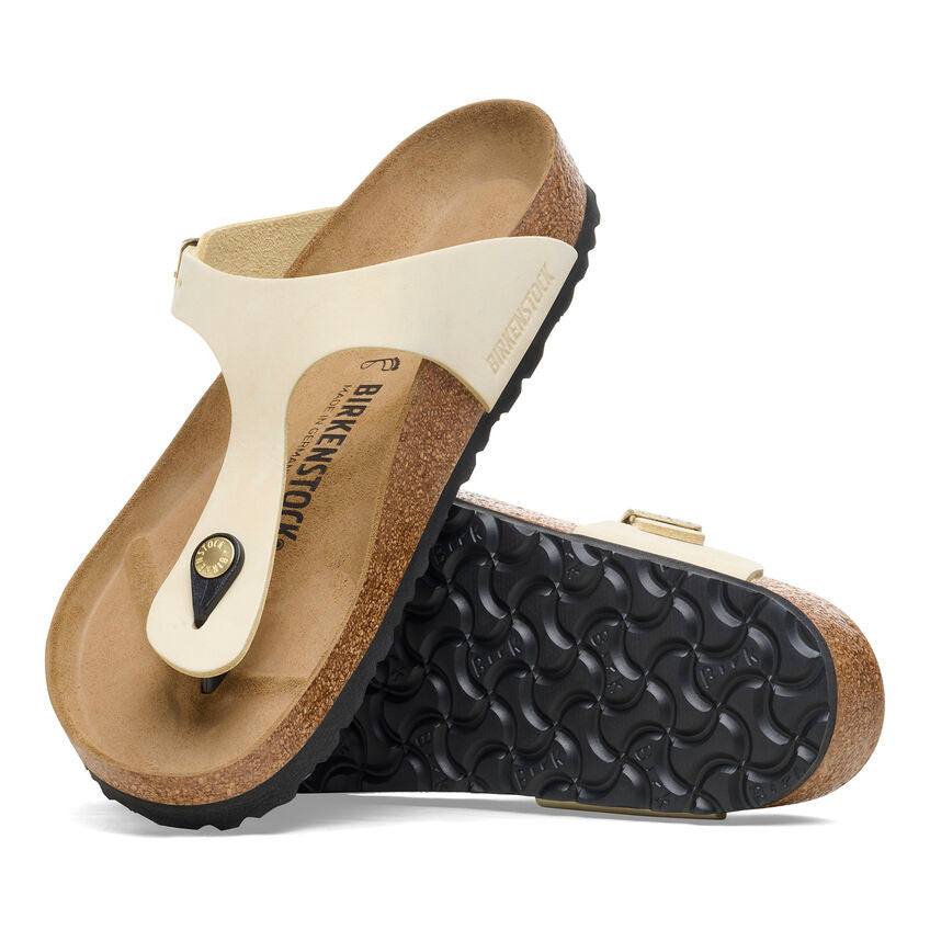 BIRKENSTOCK- WOMEN'S GIZEH NUBUCK LEATHER SANDAL