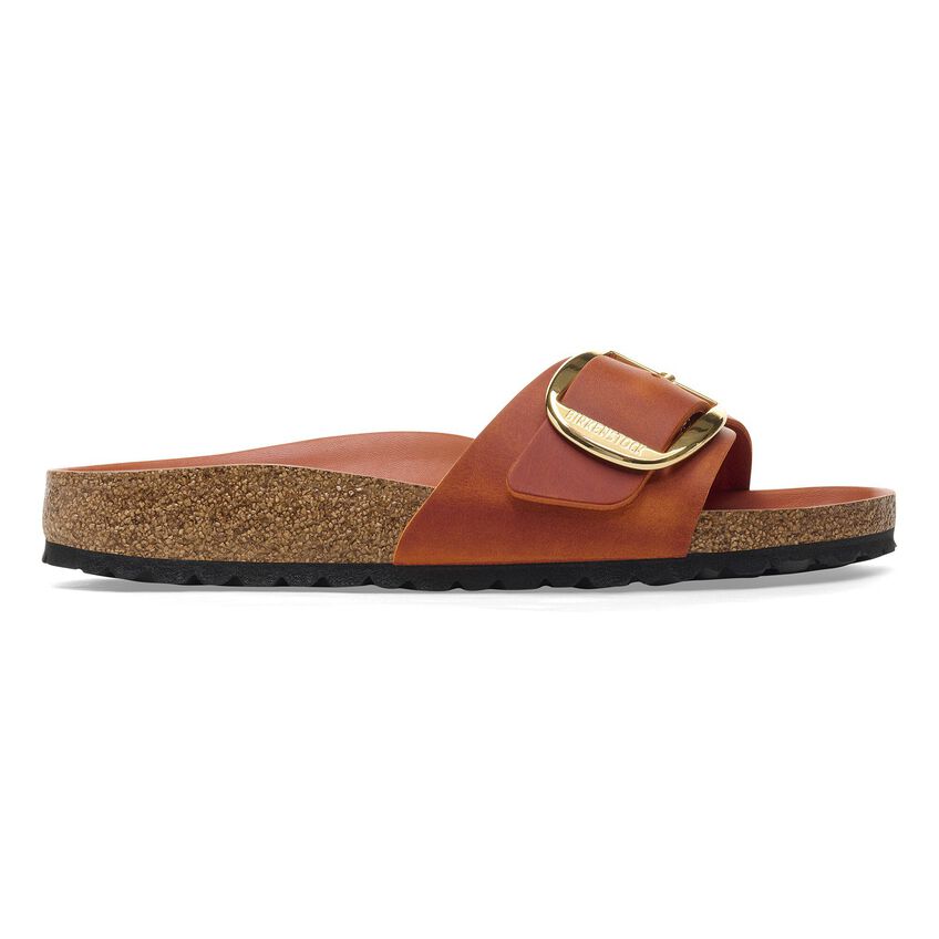 BIRKENSTOCK- WOMEN'S MADRID OILED LEATHER BIG BUCKLE SANDAL