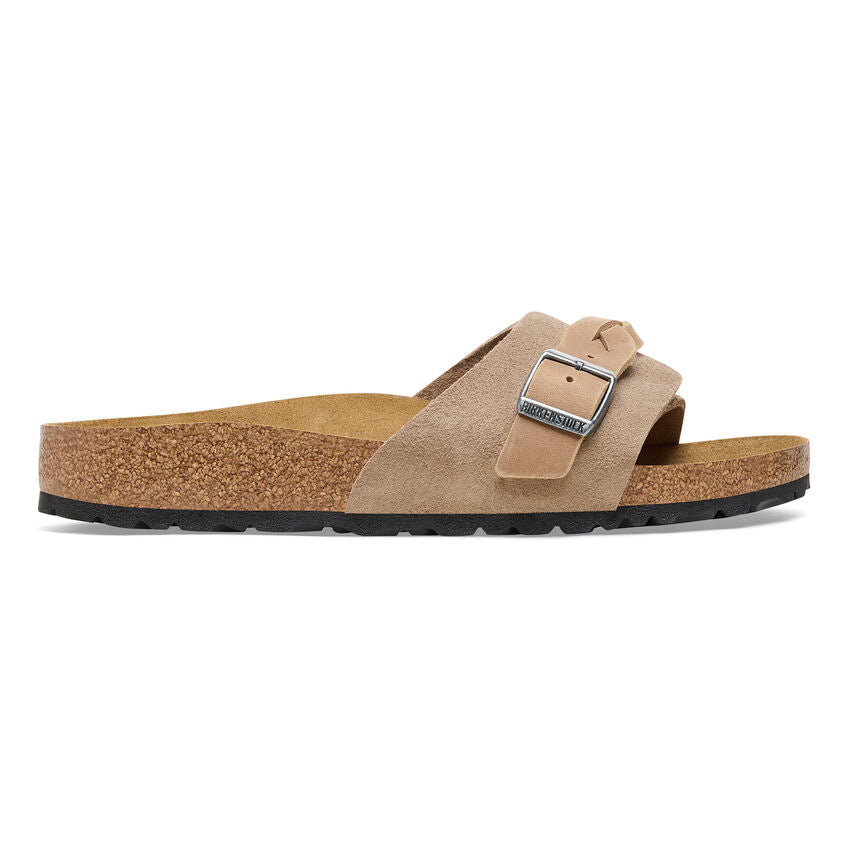 BIRKENSTOCK- WOMEN'S OITA BRAIDED SUEDE LEATHER SANDAL