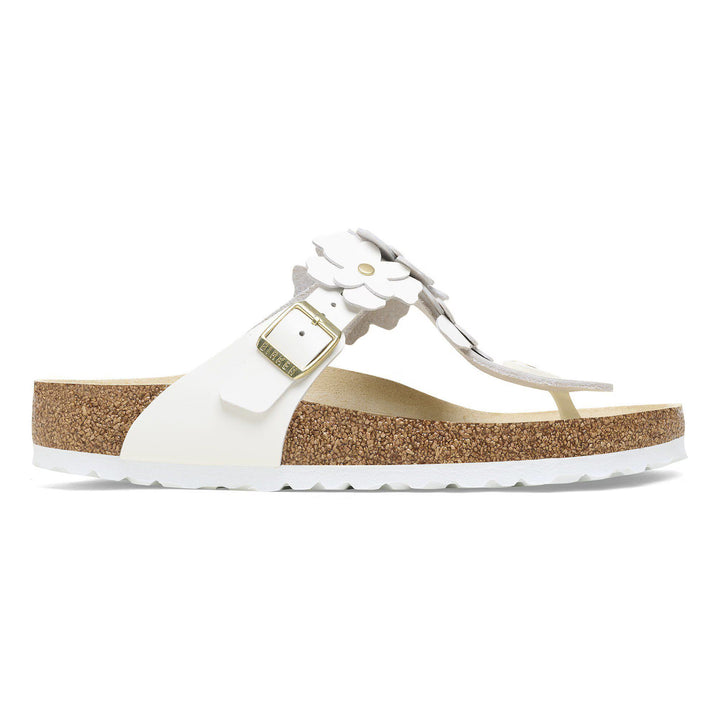BIRKENSTOCK - GIZEH LEATHER FLOWERS SANDAL