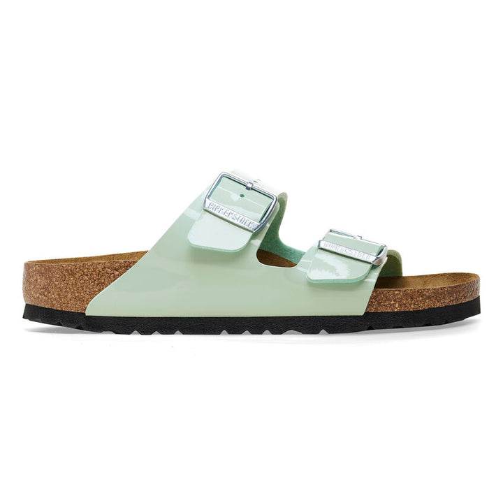 BIRKENSTOCK- WOMEN'S ARIZONA BIRKO-FLOR PATENT SANDAL