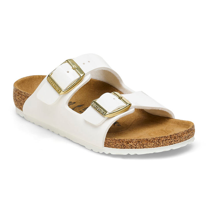BIRKENSTOCK- WOMEN'S ARIZONA BIRKO-FLOR PATENT SANDAL