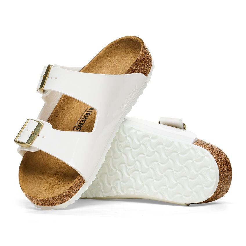 BIRKENSTOCK- WOMEN'S ARIZONA BIRKO-FLOR PATENT SANDAL