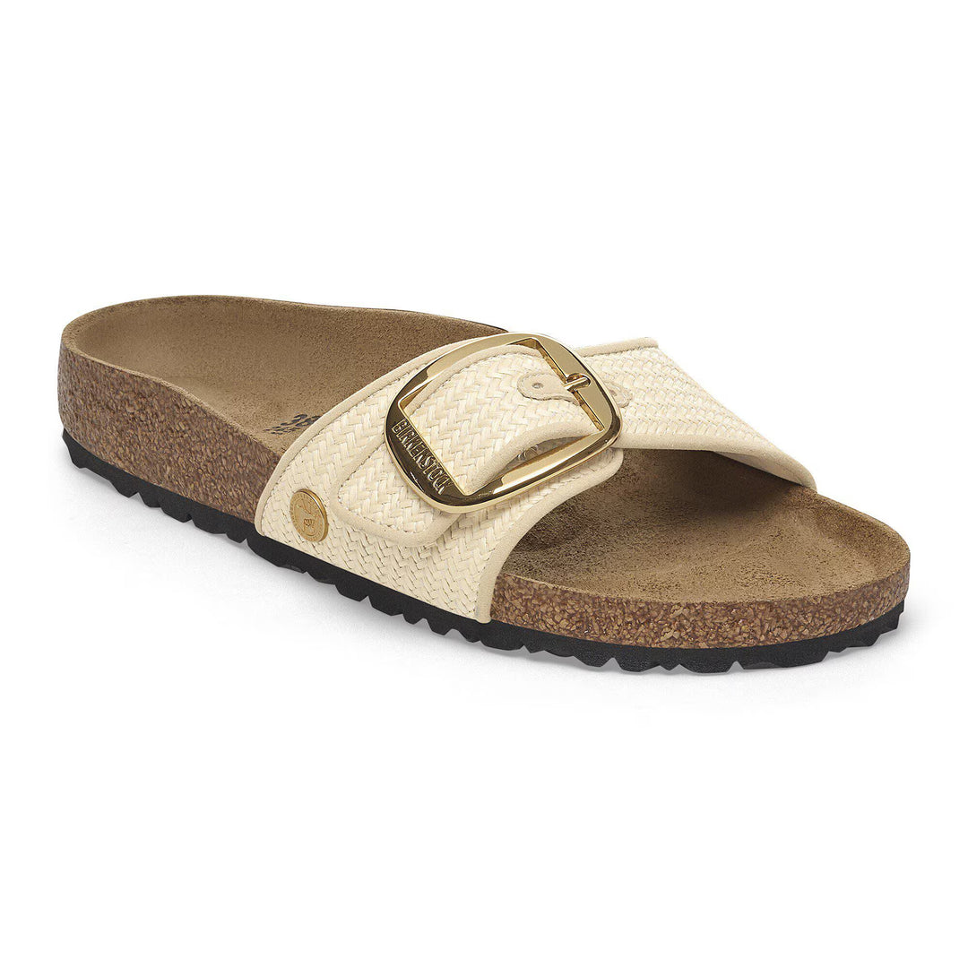 BIRKENSTOCK - MADRID BIG BUCKLE TEX RAFFIA SANDAL