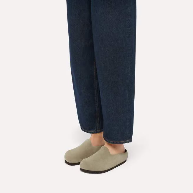 BIRKENSTOCK - AMSTERDAM WRAPPED SUEDE CLOG