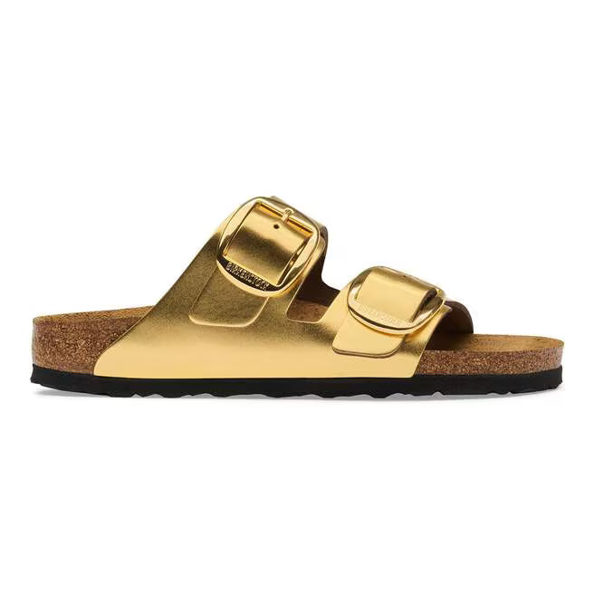 BIRKENSTOCK - ARIZONA BB LEATHER METALLIC SANDAL