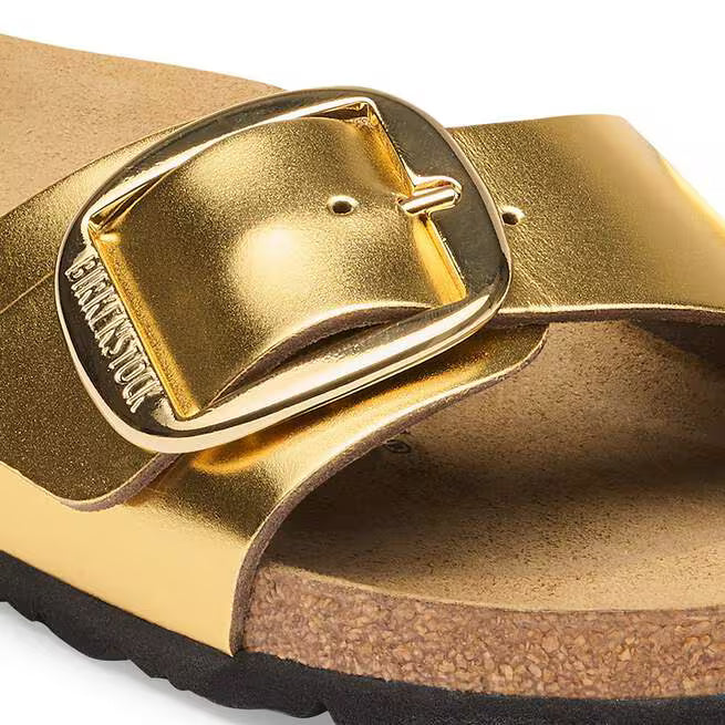 BIRKENSTOCK - MADRID BB LEATHER METALLIC SANDAL