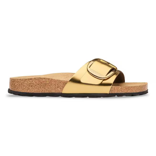 BIRKENSTOCK - MADRID BB LEATHER METALLIC SANDAL