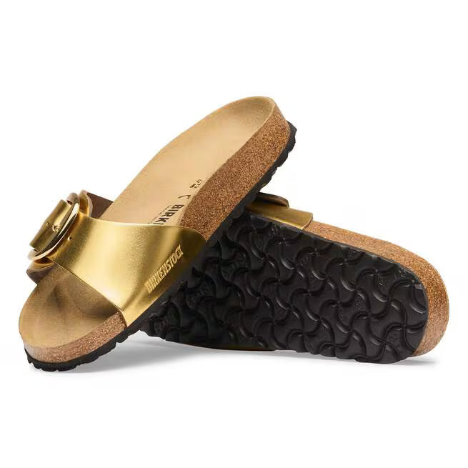 BIRKENSTOCK - MADRID BB LEATHER METALLIC SANDAL