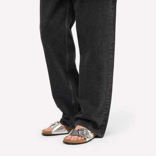 BIRKENSTOCK - MADRID BB LEATHER METALLIC SANDAL