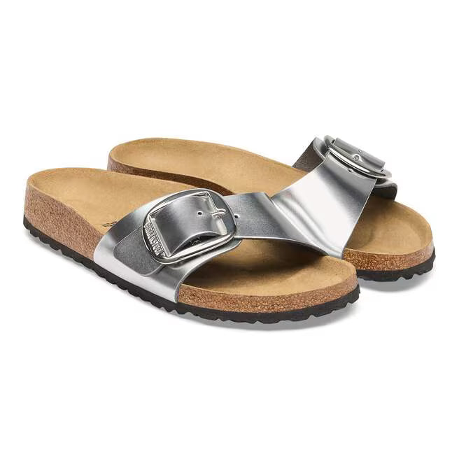 BIRKENSTOCK - MADRID BB LEATHER METALLIC SANDAL
