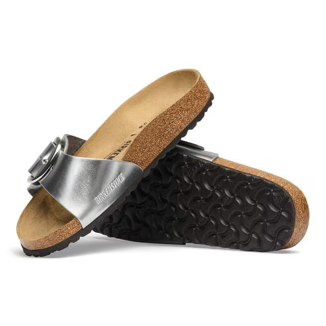 BIRKENSTOCK - MADRID BB LEATHER METALLIC SANDAL