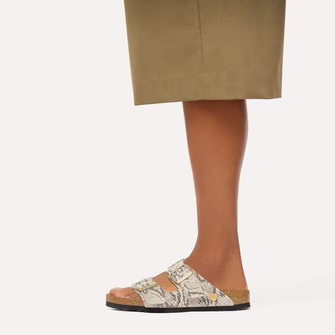BIRKENSTOCK - ARIZONA PRINT SUEDE SANDAL