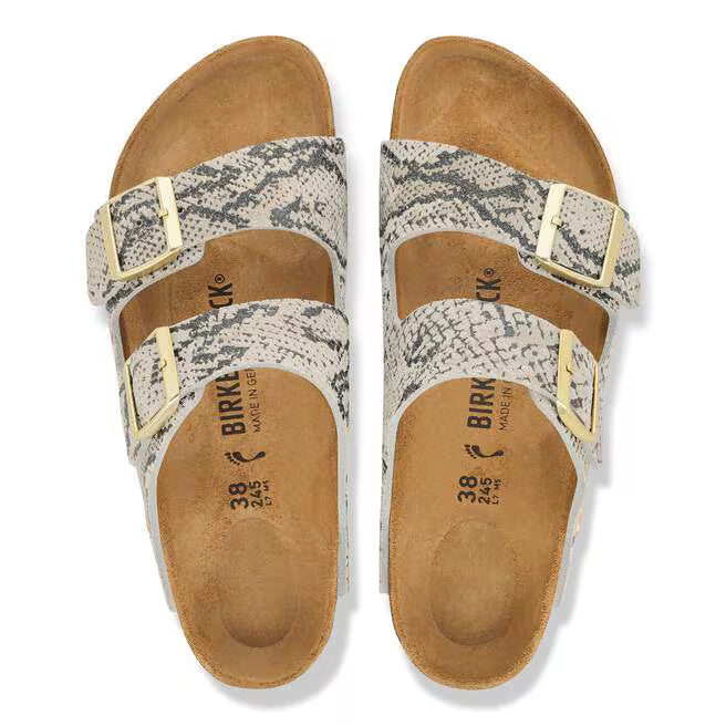 BIRKENSTOCK - ARIZONA PRINT SUEDE SANDAL