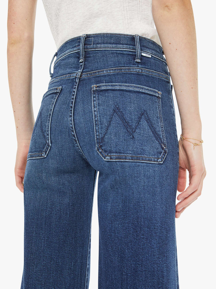 MOTHER - WOMEN'S HUSTLER ROLLER PATCH DENIM
