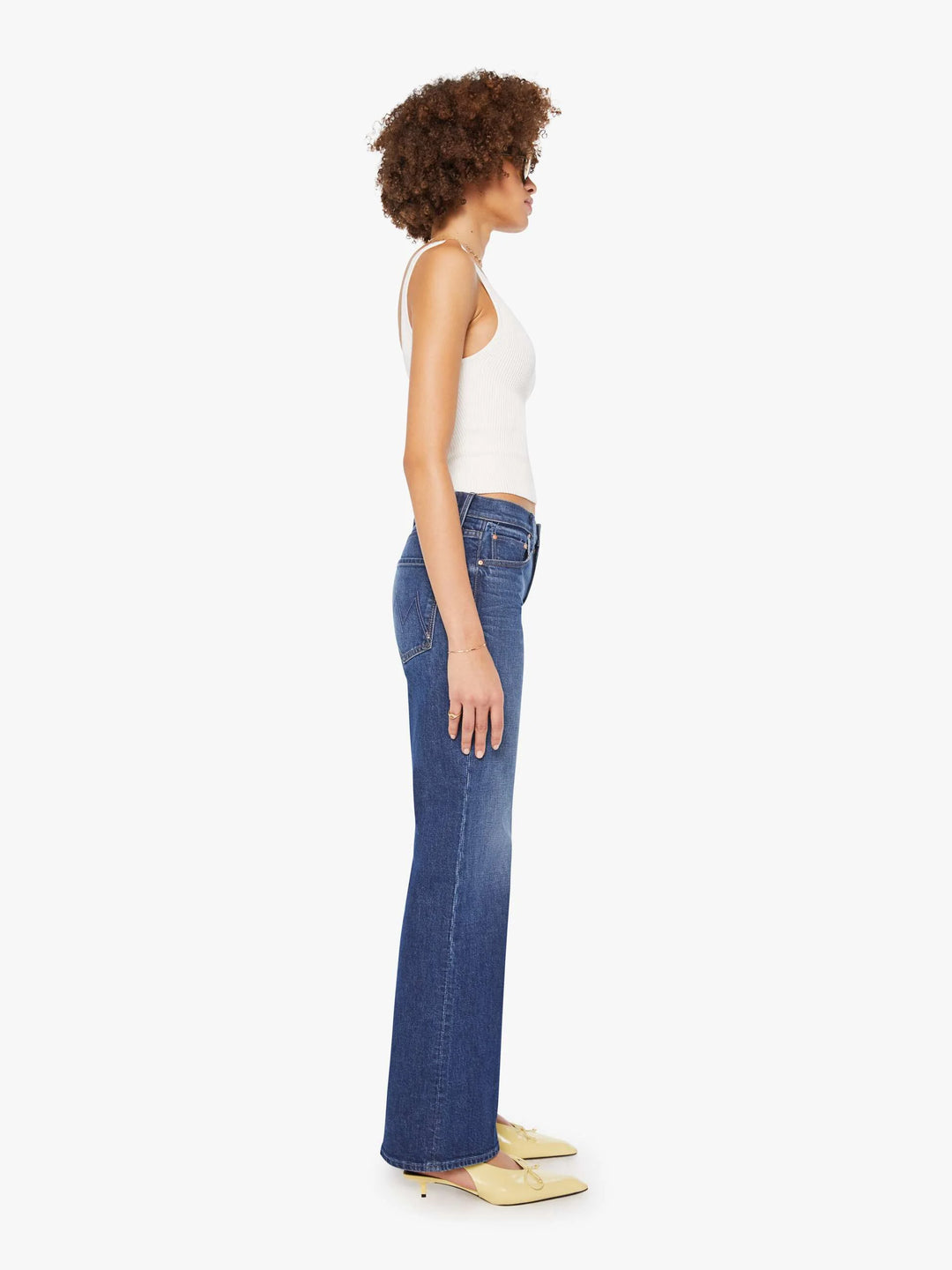 MOTHER DENIM - WOMENS THE BOOKIE SNEAK JEAN