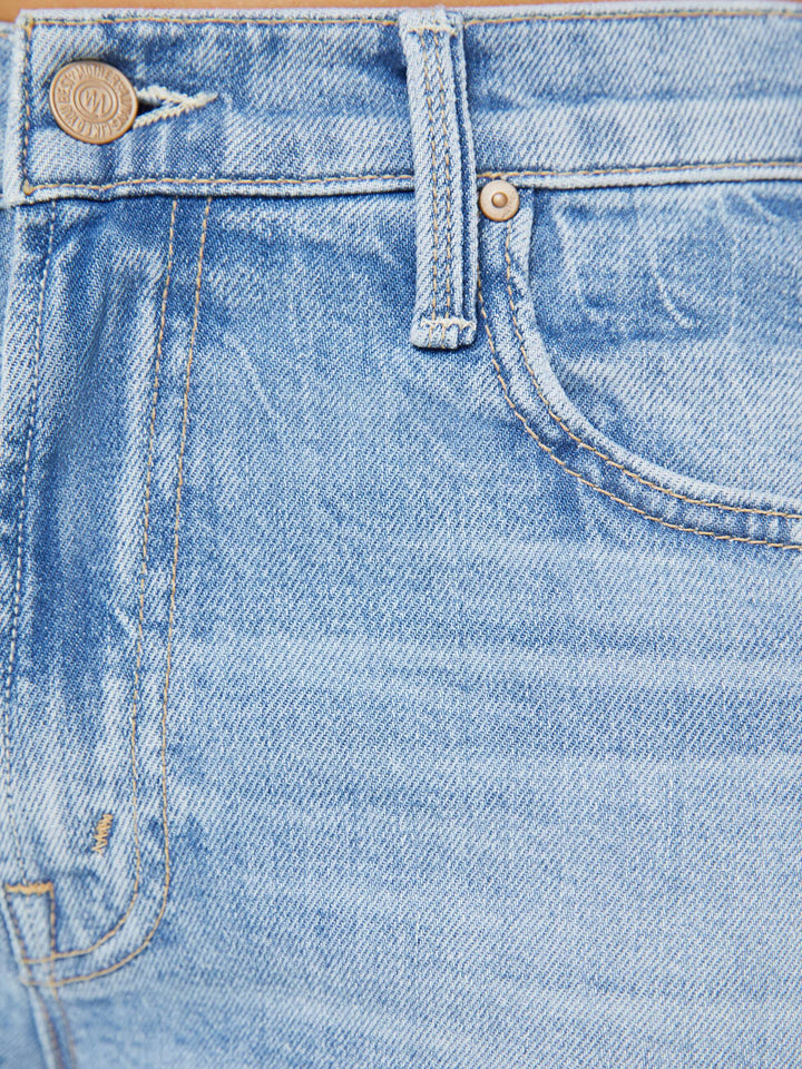 MOTHER - WOMEN'S MID RISE RAMBLER ZIP ANKLE DENIM