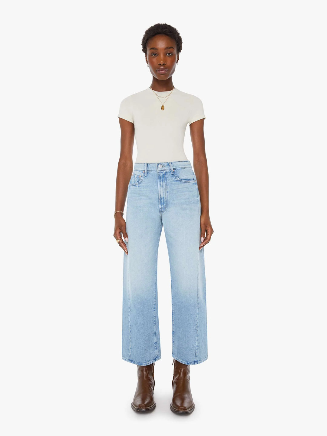MOTHER - THE HALF PIPE ANKLE DENIM