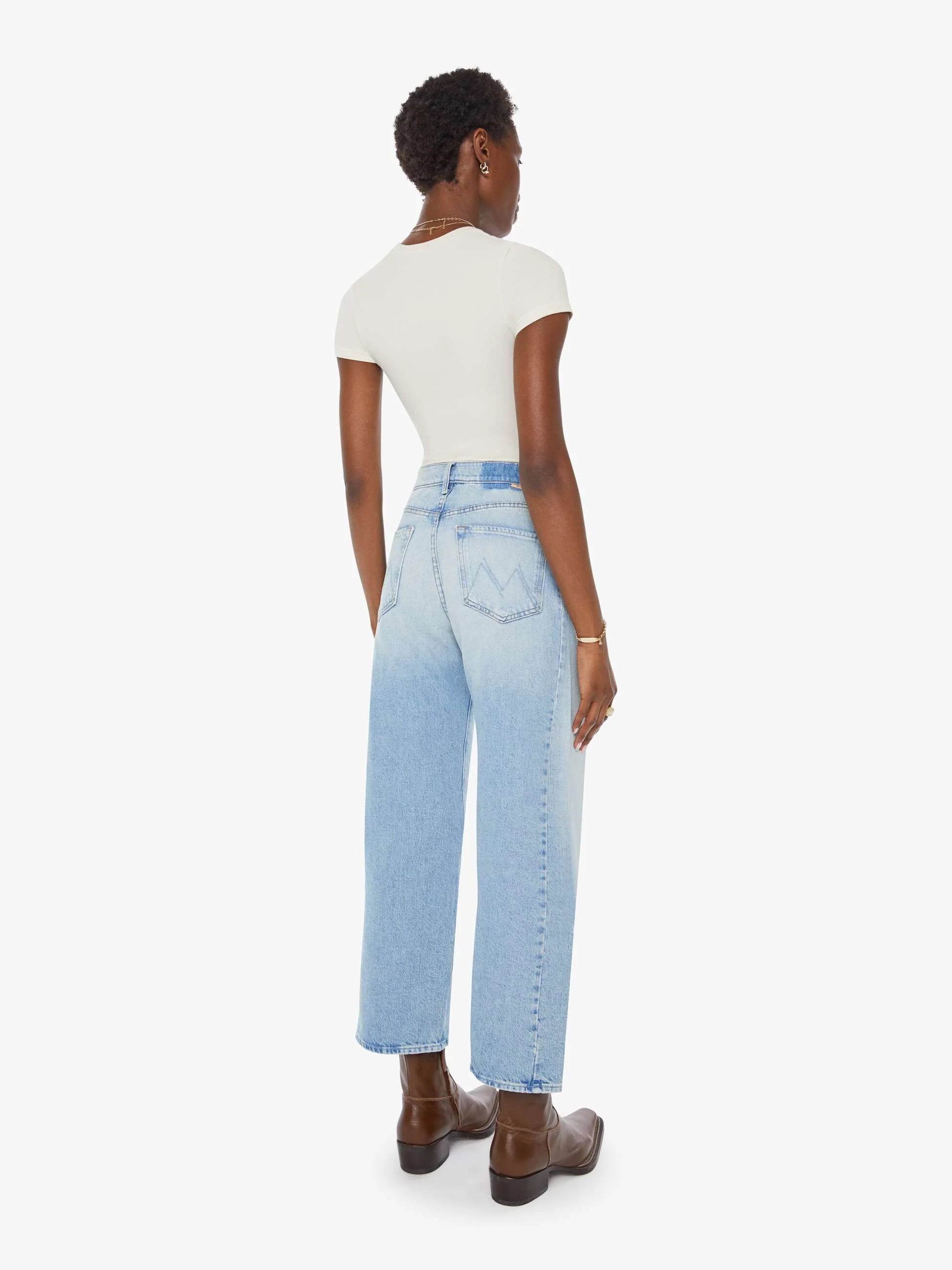 MOTHER - THE HALF PIPE ANKLE DENIM