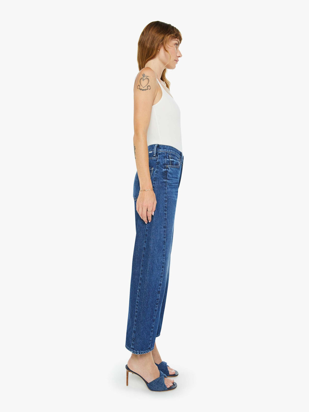MOTHER DENIM - WOMEN'S THE HALF-PIPED ANKLE JEAN