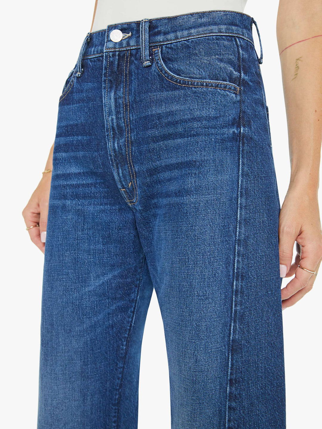 MOTHER DENIM - WOMEN'S THE HALF-PIPED ANKLE JEAN