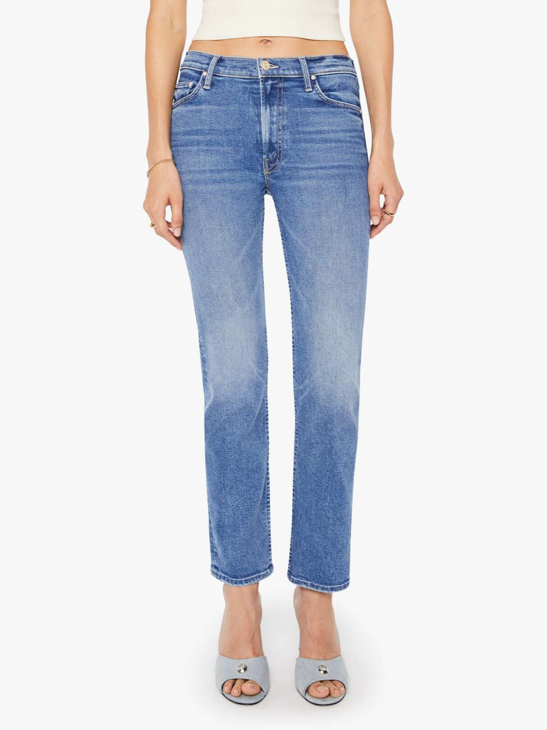MOTHER DENIM - WOMEN'S THE MID RISE RIDE JEAN
