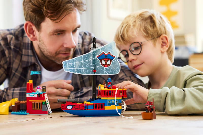 LEGO - 11208 - MARVEL - TEAM SPIDEY PIRATE SHIP - 201PCS