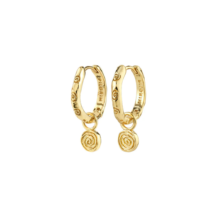 PILGRIM - (W) Earrings : Fire : Gold Plated