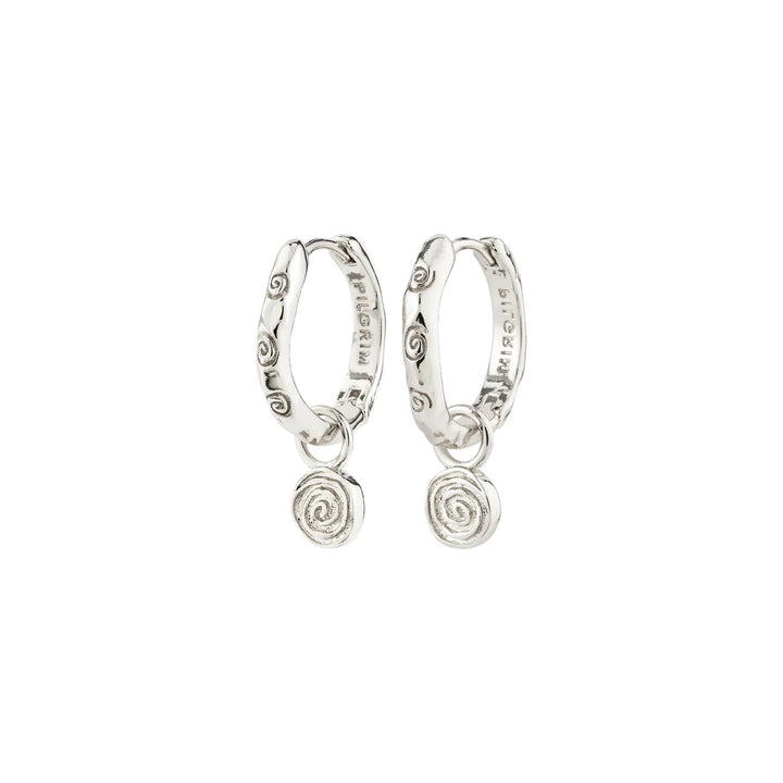 PILGRIM - (W) Earrings : Fire : Silver Plated