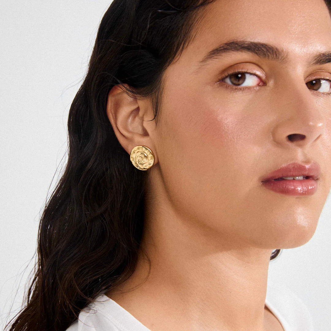 PILGRIM - HAZE - EARRINGS GOLD-PLATED - GOLD PLATED1