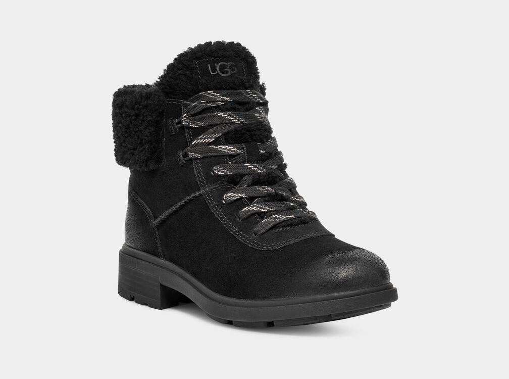 UGG- WOMEN'S HARRISON FUR LACE BOOT
