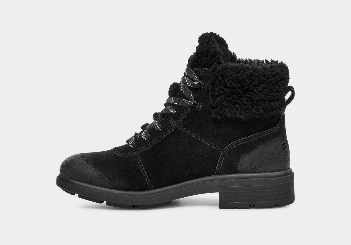 UGG- WOMEN'S HARRISON FUR LACE BOOT