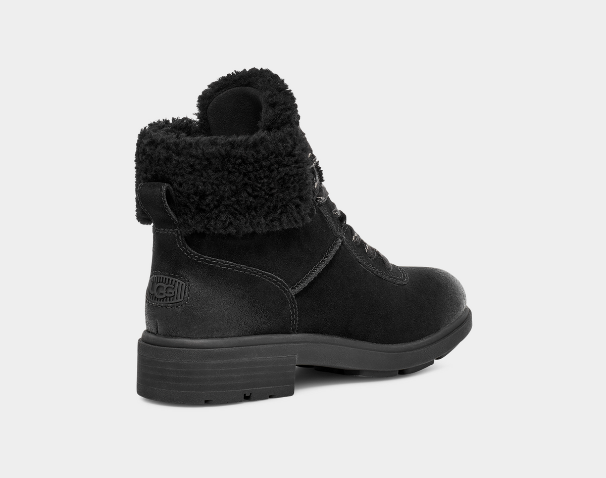 UGG- WOMEN'S HARRISON FUR LACE BOOT