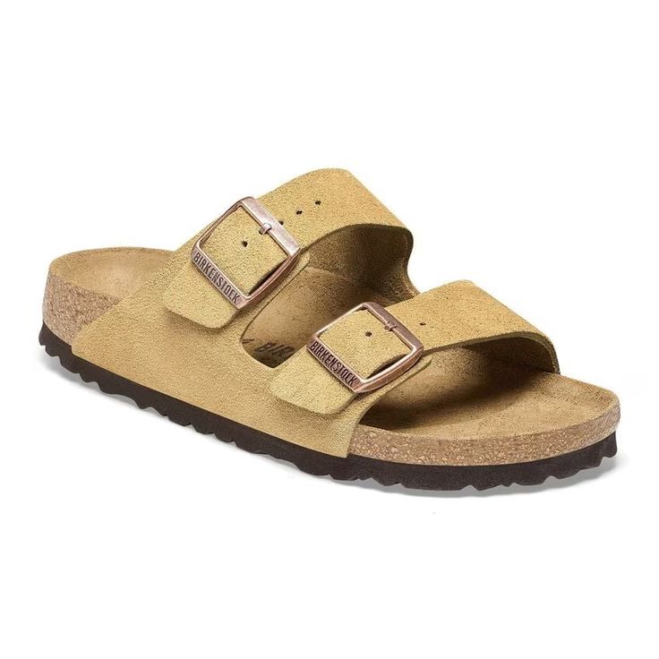 BIRKENSTOCK- ARIZONA SUEDE LEATHER SANDAL