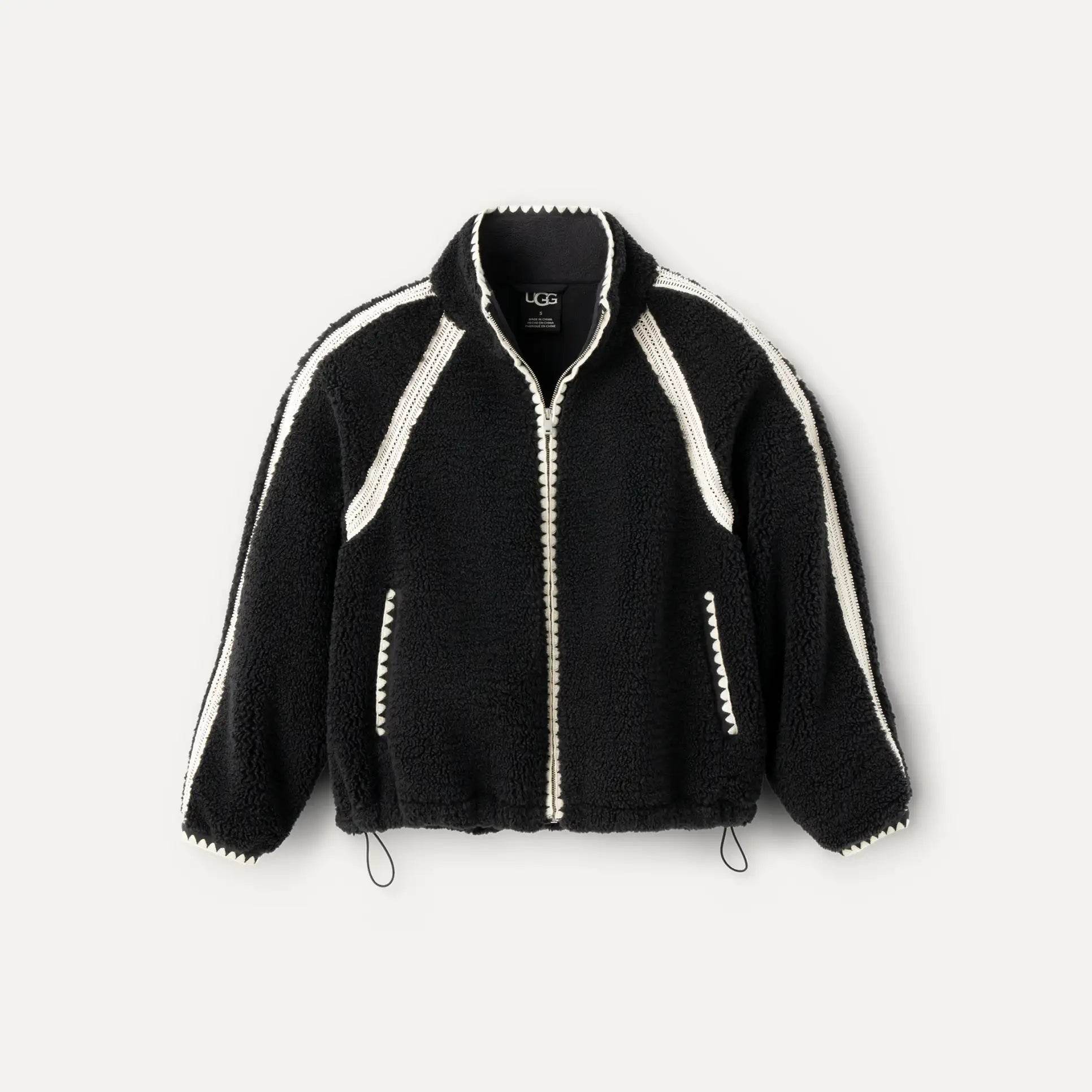 UGG - WOMEN'S NIKIA CROCHET UGGFLUFF JACKET