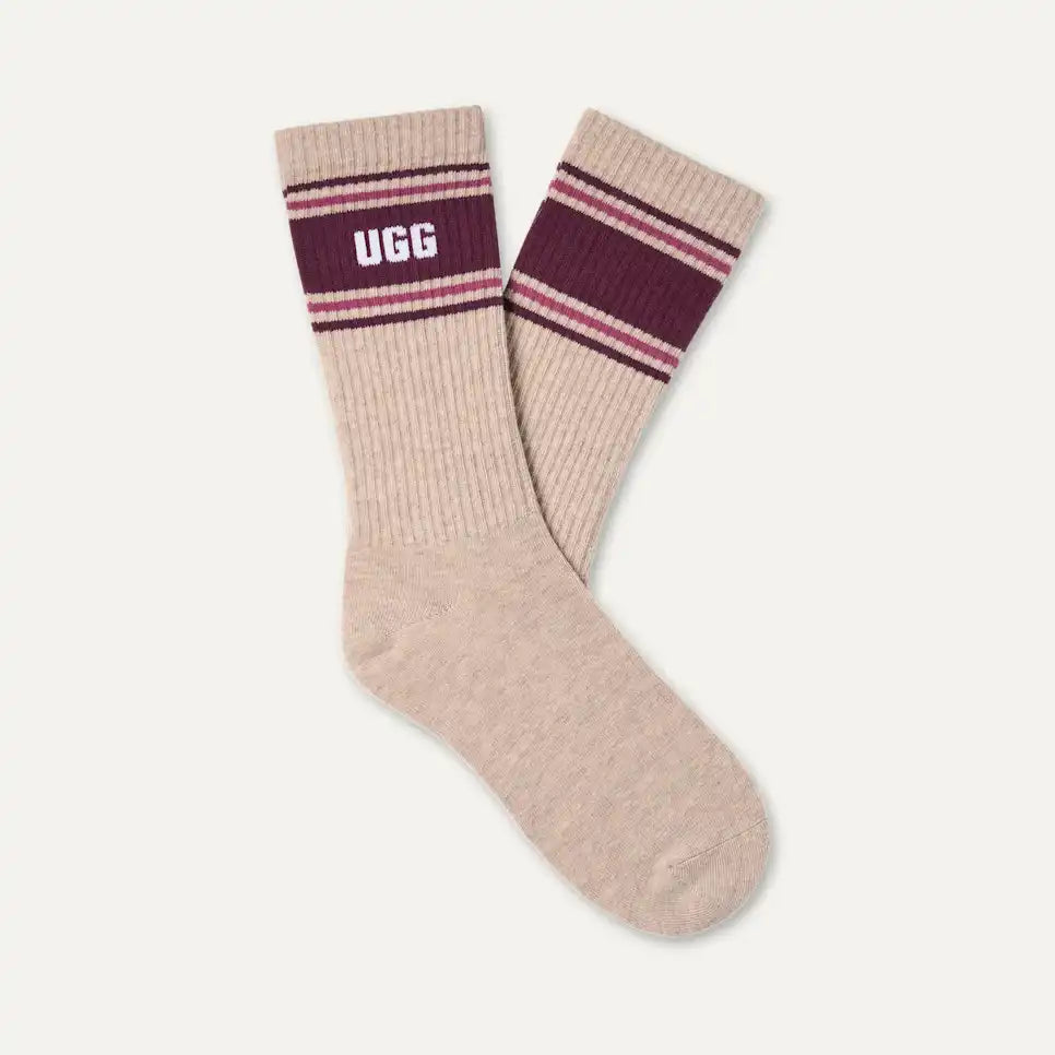 UGG - JEDLYN VARSITY CREW SOCK 2 PACK