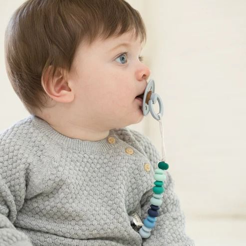 BELLA TUNNO- BOY MULTI PACIFIER CLIP