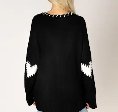 LYLA & LUXE - SHYLA HEART CARDI